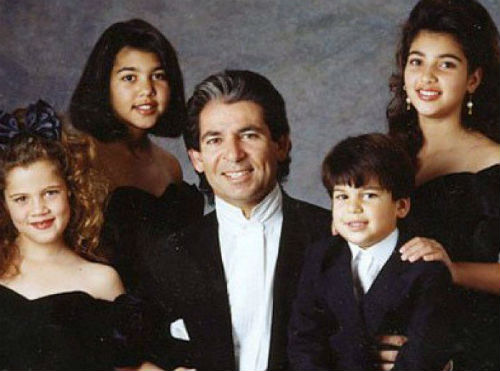 Kim Kardashian Childhood- Family