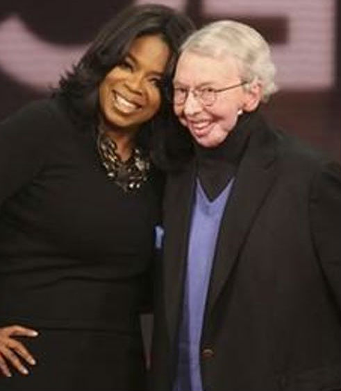 Oprah Winfrey with Ex-Boyfriend Roger Ebert