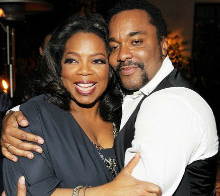Oprah Winfrey with her brother Jeffrey Lee