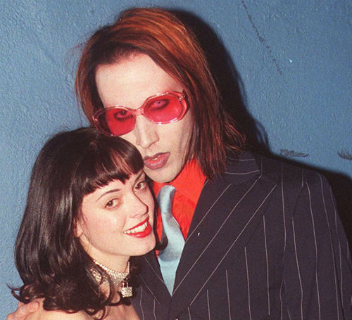 Rose McGowan & Marilyn Manson