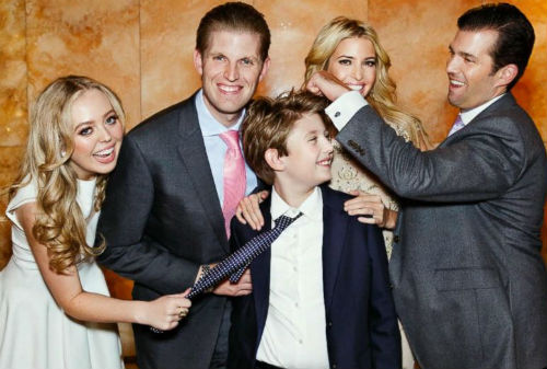 Donald Trump's Children: Tiffany, Eric, Barron, Ivanka, Donald Jr.