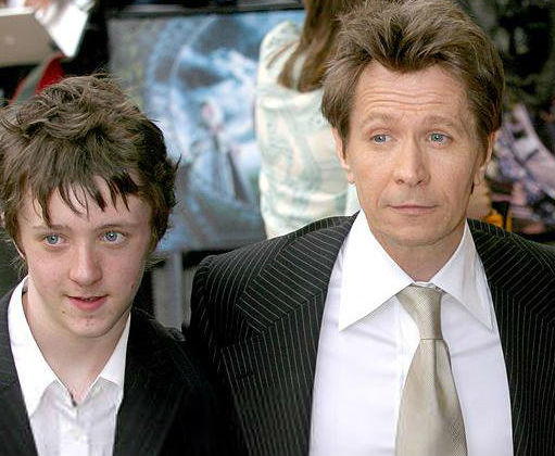 Gary Oldman with son Alfie Oldman