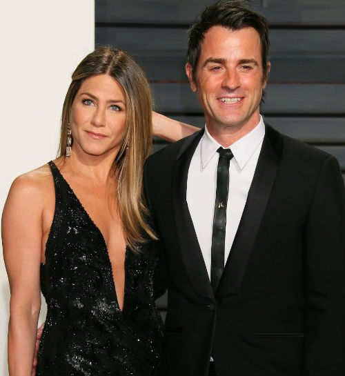 Jennifer Aniston with Justin Theroux