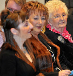 Liam Neeson's sisters Bernadette & Elizabeth & Mom Kitty