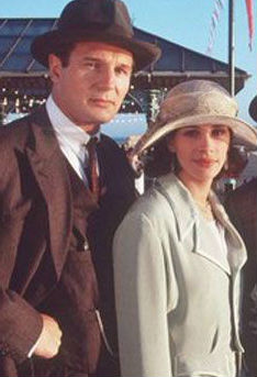 Liam Neeson with Julia Roberts