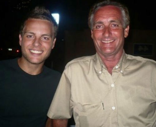 Lockie Robbie & father Doug Robbie