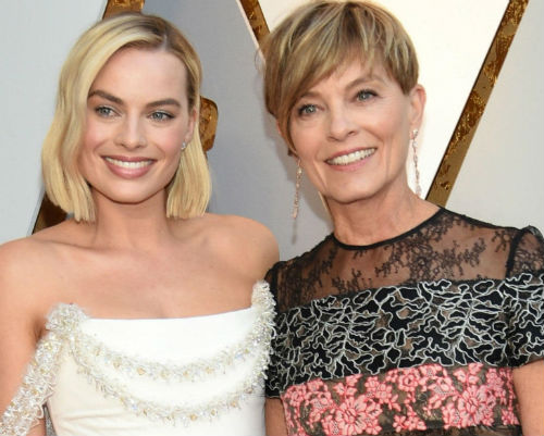 Margot Robbie with Mom Sarie Kessler