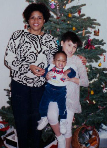 Meghan Markle with Aunt Saundra Johnson & cousin Donovan