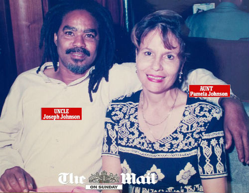 Meghan's uncle Joseph Johnson Jr. & wife Pamela Johnson