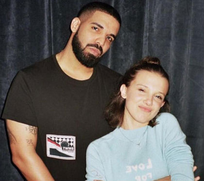 Millie Bobby Brown with Drake