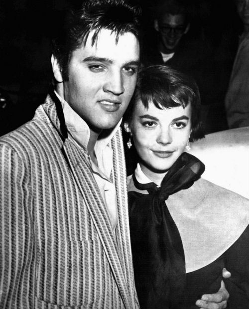 Natalie Wood with Elvis Presley