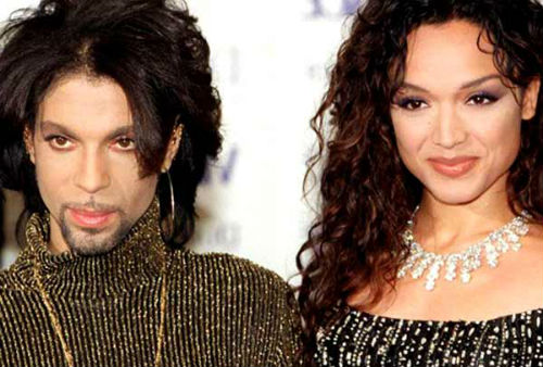 Prince with wife Mayte Garcia