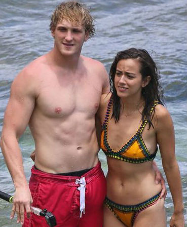 Roman Paul with Chloe Bennet