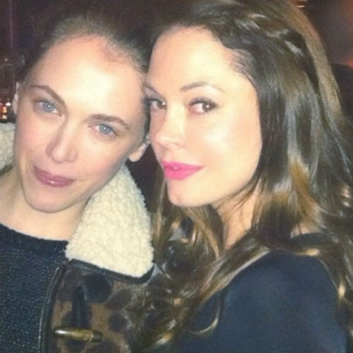 Rose McGowan & Viola McGowan